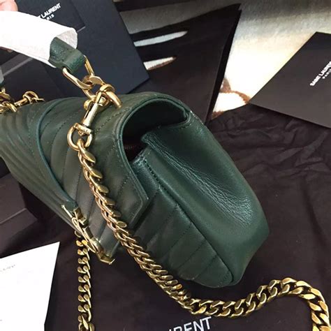 ysl lime green bag